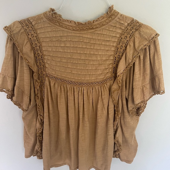 Free People mustard colored top, size small - Picture 4 of 4